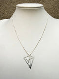 Pyramid Necklace (metal options)