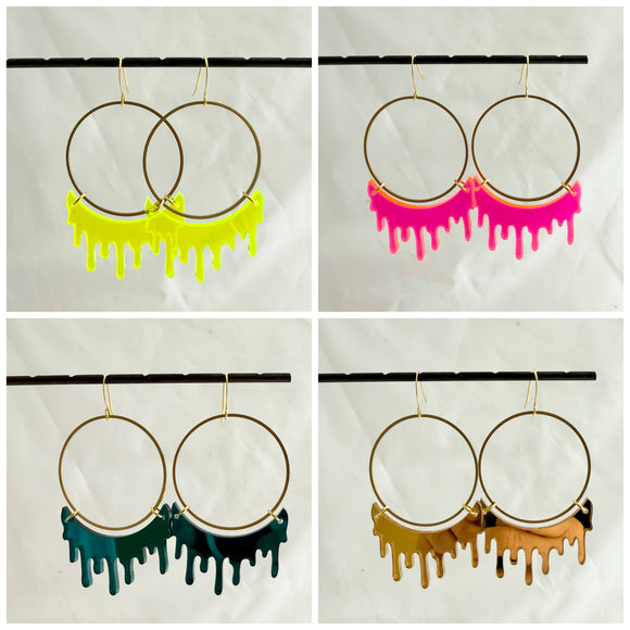 Slime Line Hoops (color options)