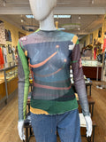 All Around Artsy LS Mesh Top #7