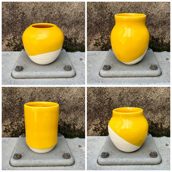 Tiny Pottery YELLOW Collection