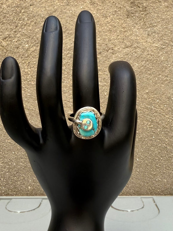 Effie Calavaza Snake Ring #6