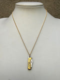 Wildflower Knife Necklace (metal options)