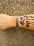 Vintage Denim Lapis Cuff