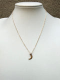 Mini Moon Necklace (multiple options)