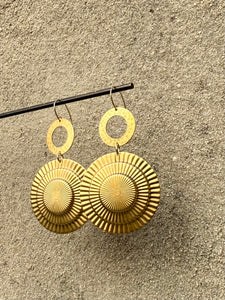 Empire Circle Earrings