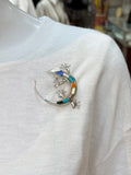 Vintage Lizard Brooches (multiple options)