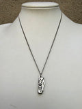Wildflower Knife Necklace (metal options)