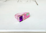 Exclusive Custard + Argentina Ring #2 (size options)