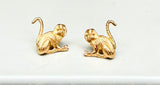 Monkey Stud Earrings