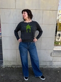 Green Frog Tri Blend Pullover