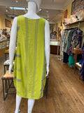 Linen Multi Stripe Pumpkin Dress (color options)