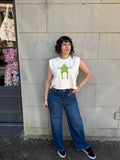 Green Frog Muscle Tee