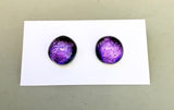 Dichro Glass Stud Earrings (multiple options)