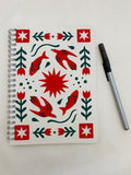 Folk Flower Coil Notebook