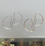 Round Profile Earrings (metal + size options)