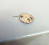 Vintage Pressed Botanical Brooch