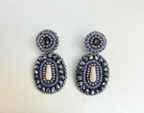 Medallion Drop Earrings