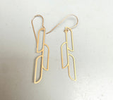 Drop Open Ascend Earrings (metal options)