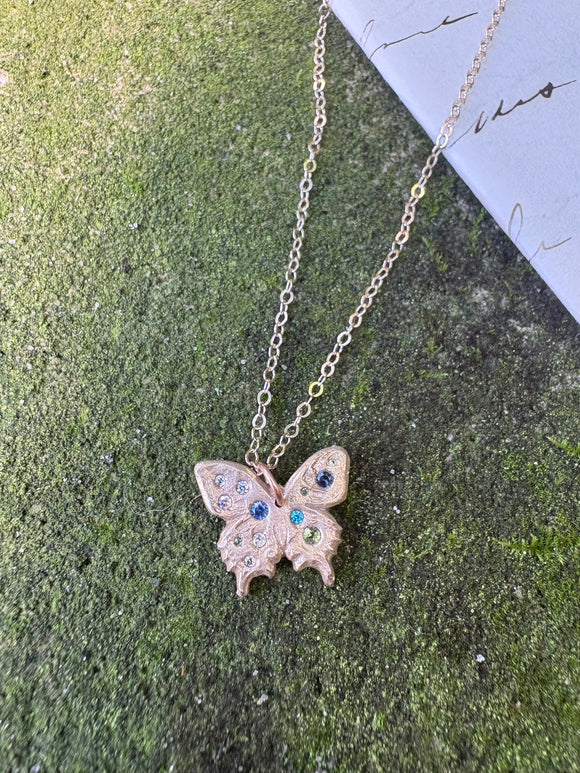 Solstice Butterfly Necklace