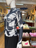 All Around Artsy LS Mesh Top #13