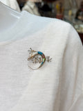 Vintage Lizard Brooches (multiple options)
