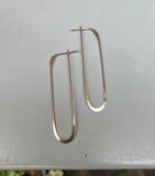 Long Oval Hoops (metal options)