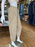 Raw Trim Detail Genie Pants (color options)