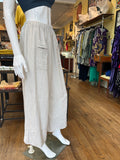 Linen Button Hem Pants (color options) (Copy)