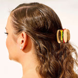 Burger Hair Claw (size options)