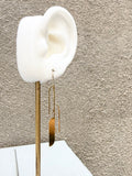 Drop Long Ascend Earrings (metal options)