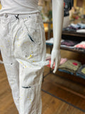 Paint Splatter Carpenter Jeans