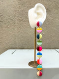 Long Circle Color Block
