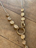 Unearthed Bronze + Sterling Necklace