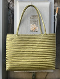 Upcycled Plastic Woven Bags (color options)