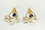 Swarovski + Moon Crystal Chandelier Earrings