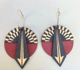 Sunrise 2-Layer Earrings (color options)