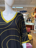 Joy Dress 3/4 Sleeve, Mustard
