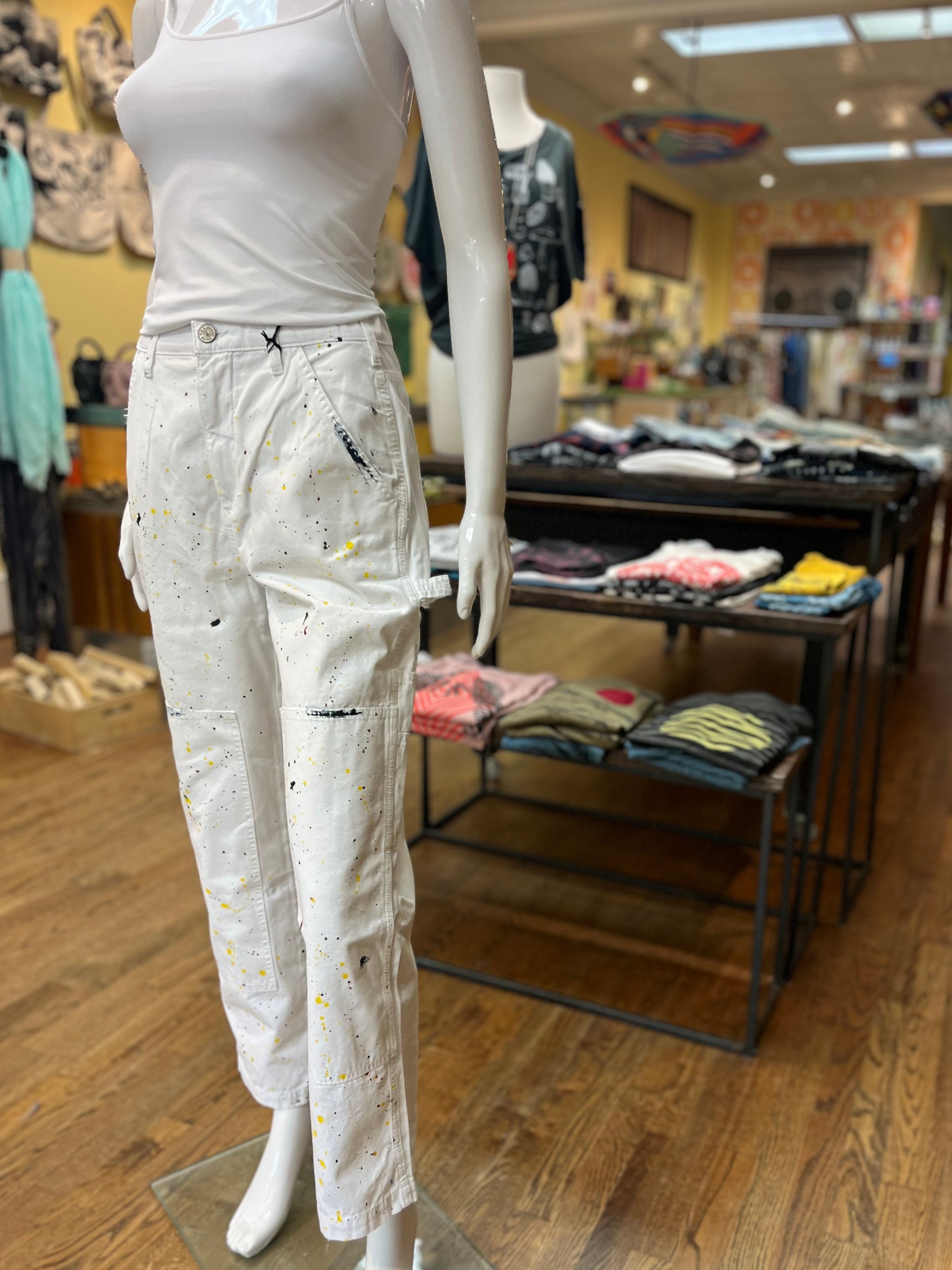 フ*ー様 RRL PAINT SPLATTER CARPENTER PANT PAINT SPLATTER CARPENTER PANT | Lucky Brand