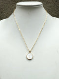 Pearl Man in the Moon Necklace