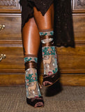 Enchanted Deer Sheer Socks