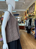 Short Tank, Brown