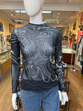 All Around Artsy LS Mesh Top #4