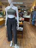 Linen Side Slit Pants (color options)