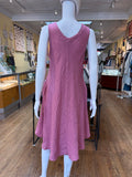 Linen Sleeveless Flare Dress (color options)