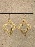 Spinning Quatrefoils Earrings