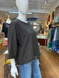 French Terry Pullover Top (color options)