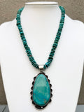 Vintage Statement Turquoise Necklace