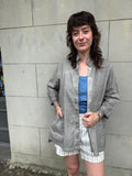 Gray Amy Blouse