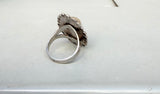 Vintage Sterling Silver Dome Ring