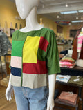 Colourblock Blouse